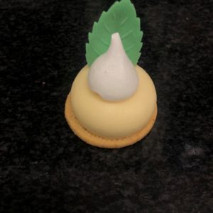 Mini tarte citron meringuée