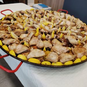 Paella au poulet